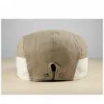 Casquette plate coton beige style golf ajustable - Vue 2 - casquette plate
