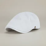 casquette plate coton blanc ajustable - Vue 5 - casquette plate