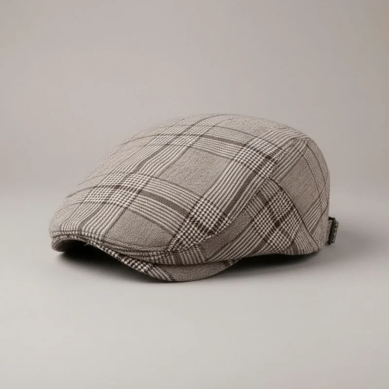 Casquette plate coton et polyester ajustable - Vue 3 - casquette plate