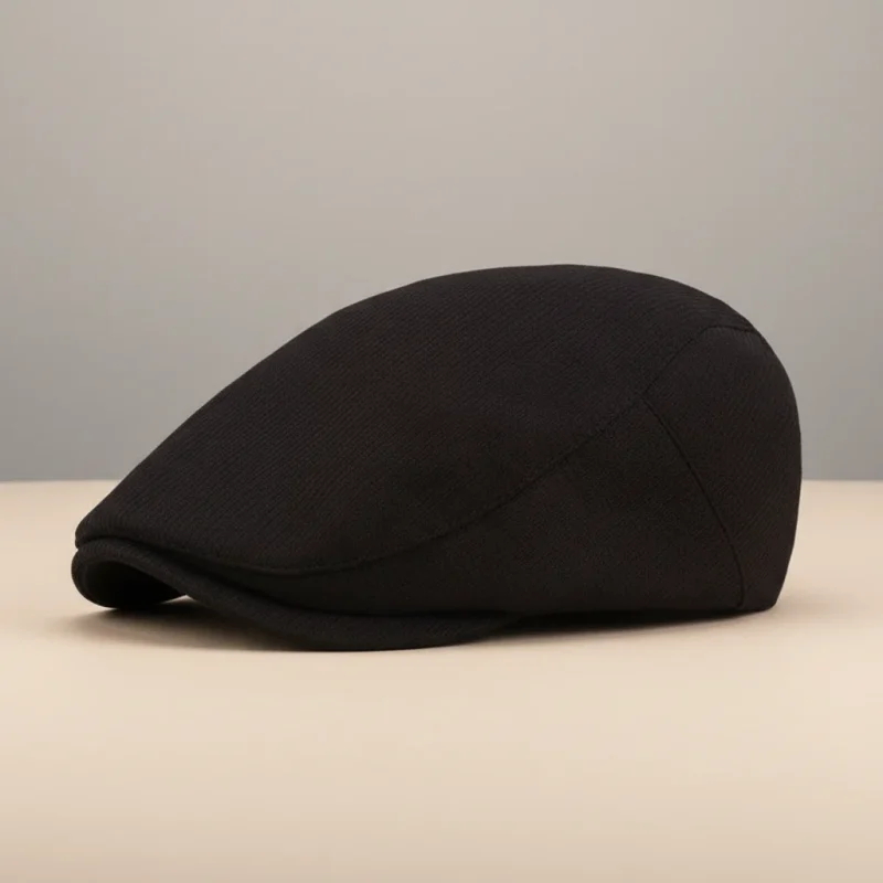 casquette plate coton et polyester homme - Vue 1 - casquette plate