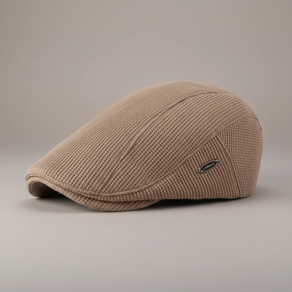 casquette plate coton et polyester homme ajustable - Vue 1 - casquette plate