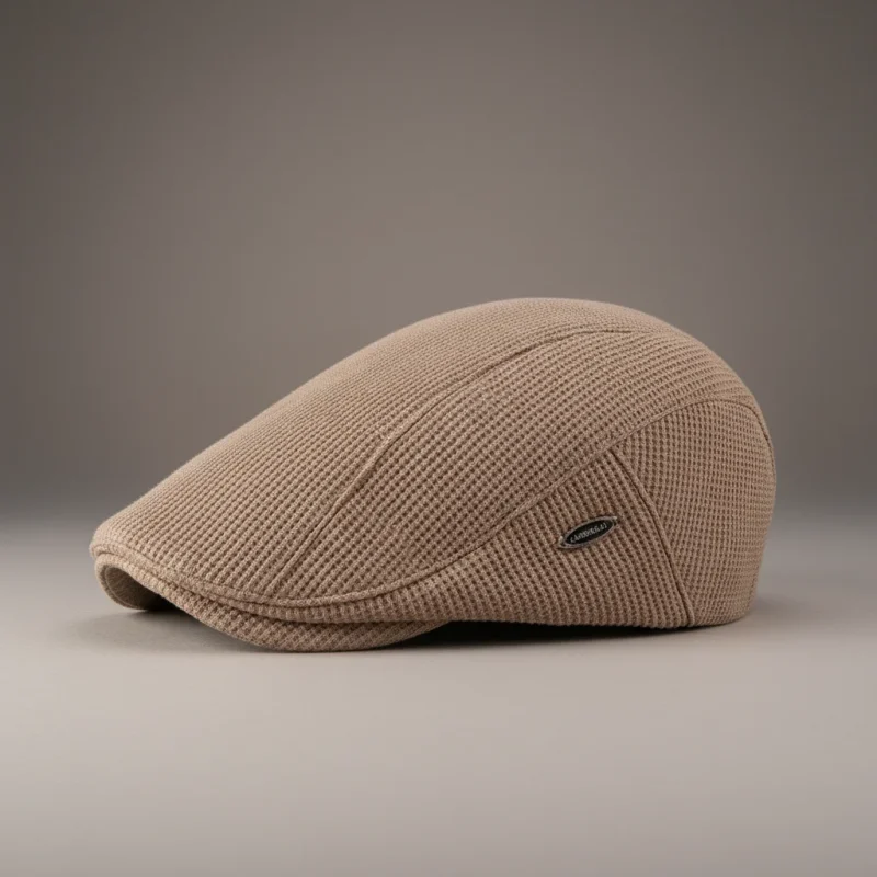 casquette plate coton et polyester homme ajustable - Vue 2 - casquette plate