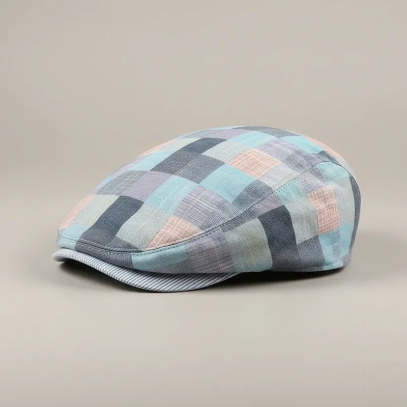 casquette plate coton femme ajustable été - Vue 5 - casquette plate