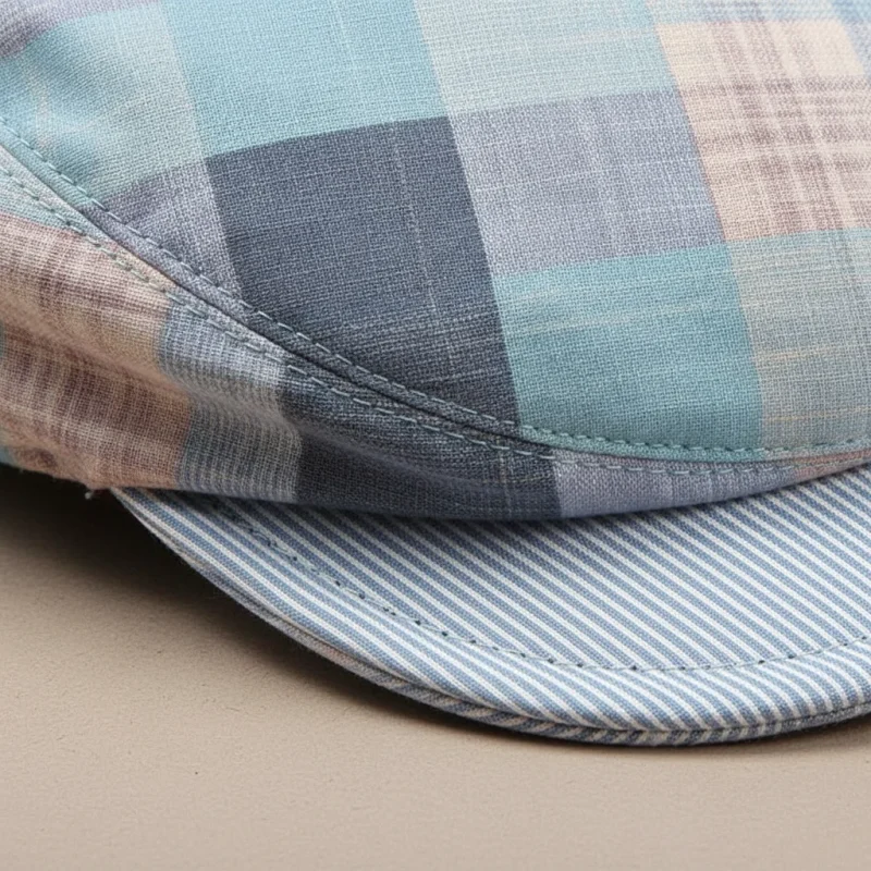 casquette plate coton femme ajustable été - Vue 7 - casquette plate