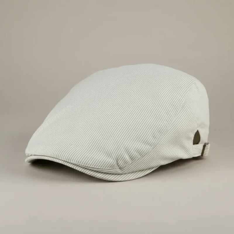casquette plate coton femme style estival - Vue 3 - casquette plate