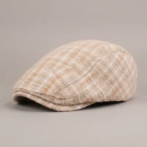 Casquette plate coton femme style vintage - Vue 1 - casquette plate