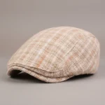Casquette plate coton femme style vintage - Vue 4 - casquette plate
