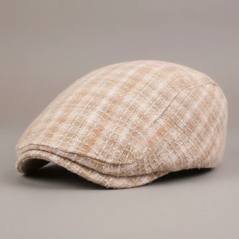 Casquette plate coton femme style vintage - Vue 4 - casquette plate