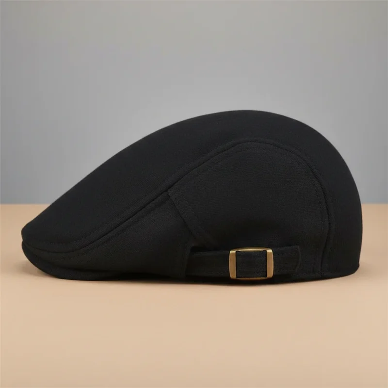 Casquette plate coton homme ajustable - Vue 2 - casquette plate