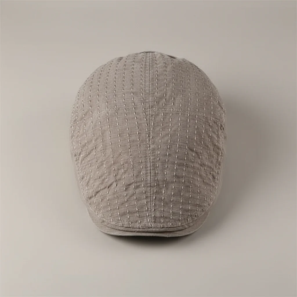 casquette plate coton homme ajustable casual - Vue 3 - casquette plate