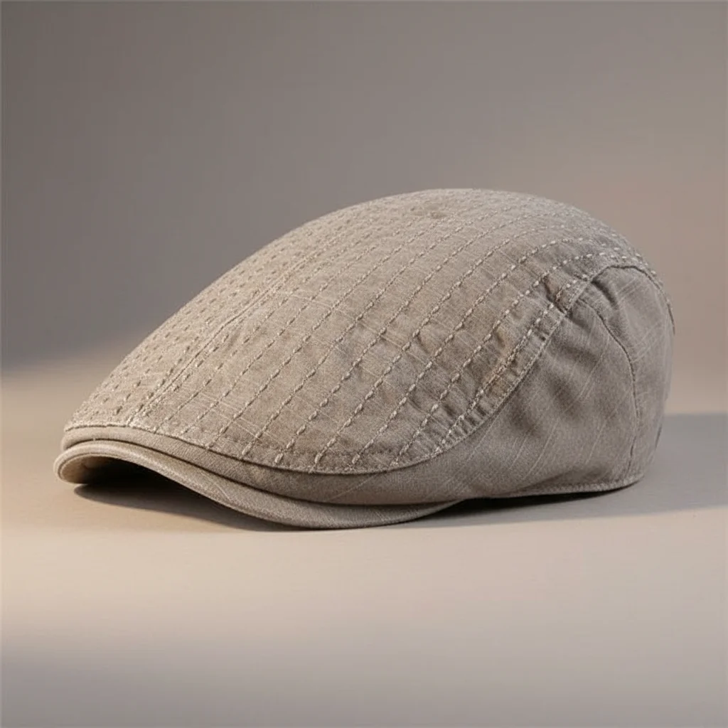 casquette plate coton homme ajustable casual - Vue 4 - casquette plate