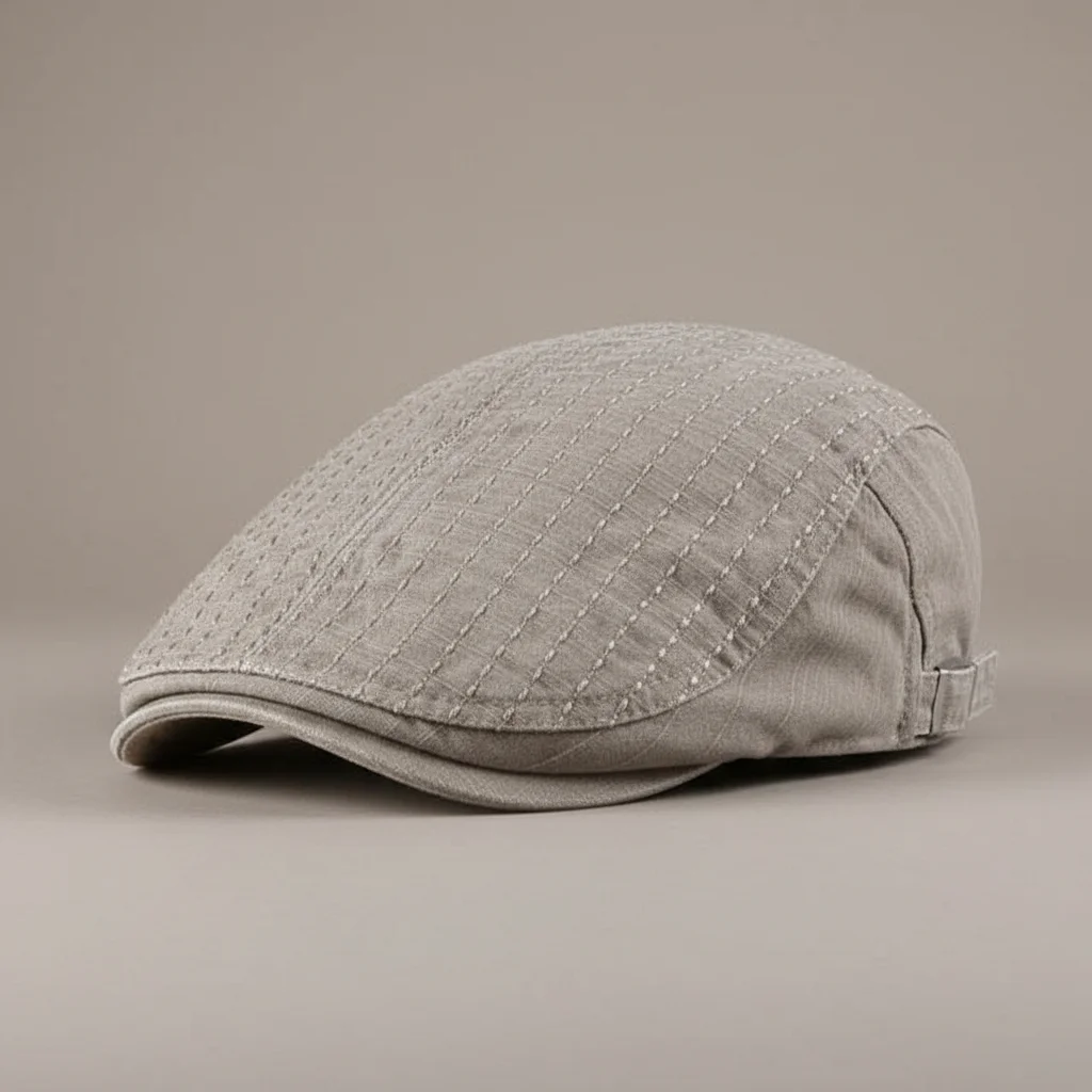 casquette plate coton homme ajustable casual - Vue 5 - casquette plate