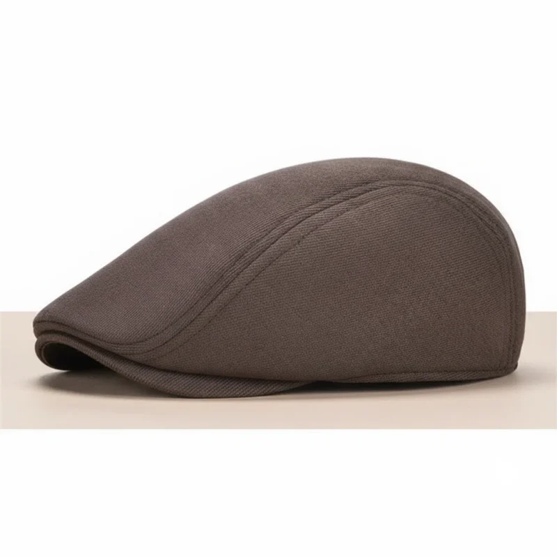 Casquette plate coton homme ajustable confort - Vue 1 - casquette plate
