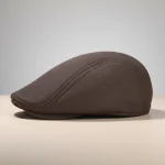 Casquette plate coton homme ajustable confort - Vue 3 - casquette plate