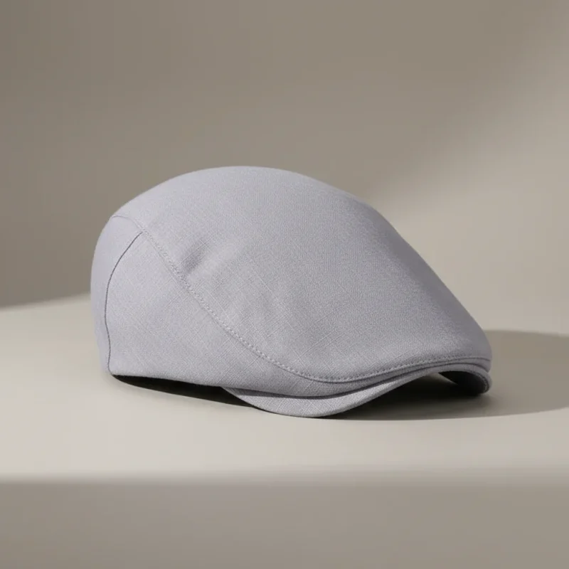 casquette plate coton homme ajustable été - Vue 1 - casquette plate