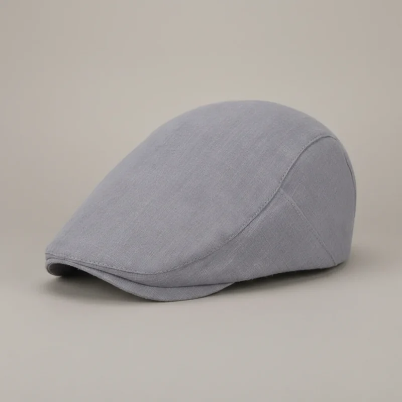 casquette plate coton homme ajustable été - Vue 3 - casquette plate
