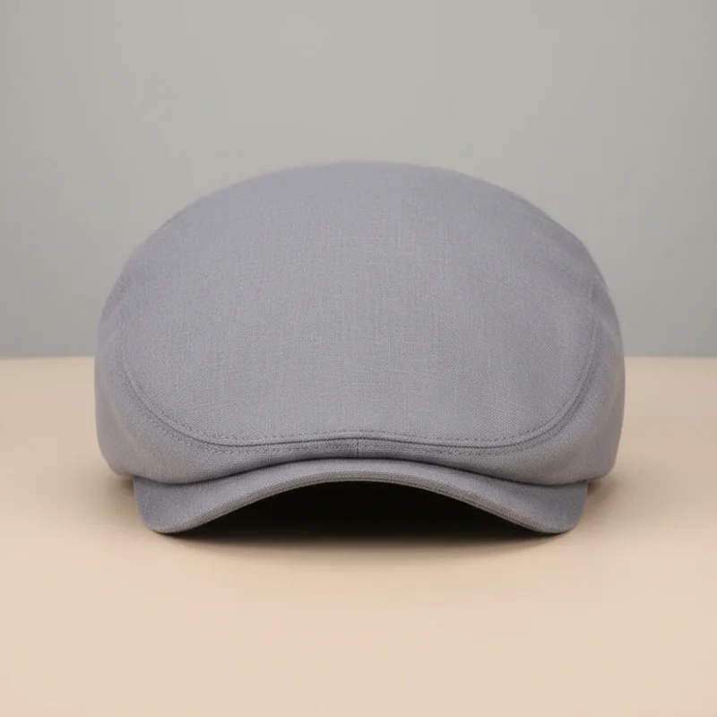 casquette plate coton homme ajustable été - Vue 6 - casquette plate