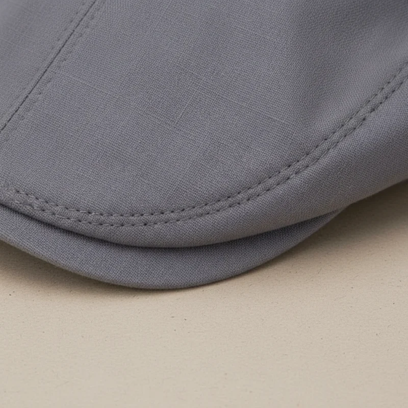 casquette plate coton homme ajustable été - Vue 7 - casquette plate