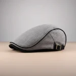 Casquette plate coton homme look vintage - Vue 2 - casquette plate