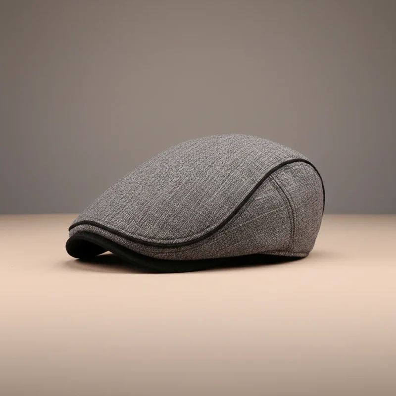 Casquette plate coton homme look vintage - Vue 6 - casquette plate