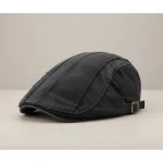 Casquette plate coton homme style anglais - Vue 1 - casquette plate