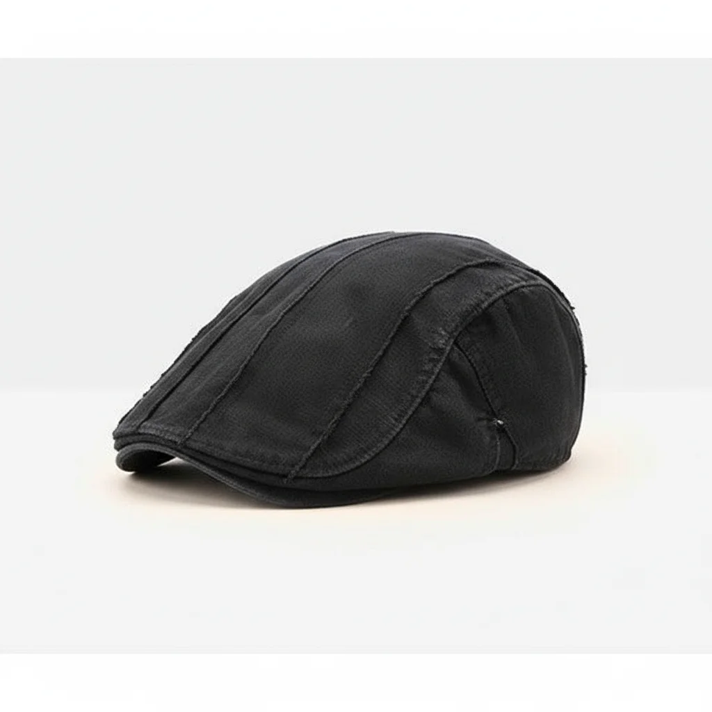 Casquette plate coton homme style anglais - Vue 5 - casquette plate