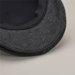 Casquette plate coton homme style anglais ajustable - Vue 6 - casquette plate
