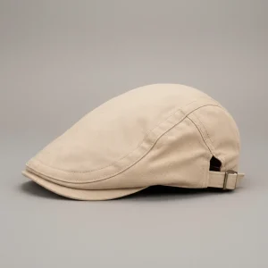 Casquette plate coton homme style décontracté - Vue 2 - casquette plate