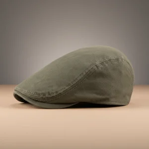 Casquette plate coton homme style décontracté - Vue 2 - casquette plate