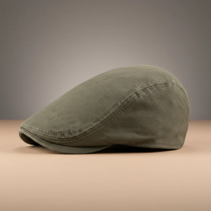 Casquette plate coton homme style décontracté - Vue 2 - casquette plate