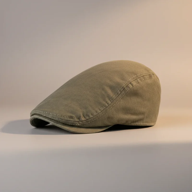 Casquette plate coton homme style décontracté - Vue 3 - casquette plate