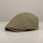 Casquette plate coton homme style estival ajustable - Vue 1 - casquette plate