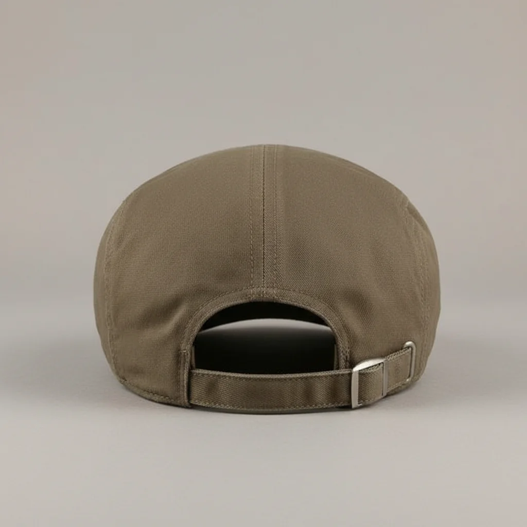 Casquette plate coton homme style estival ajustable - Vue 2 - casquette plate