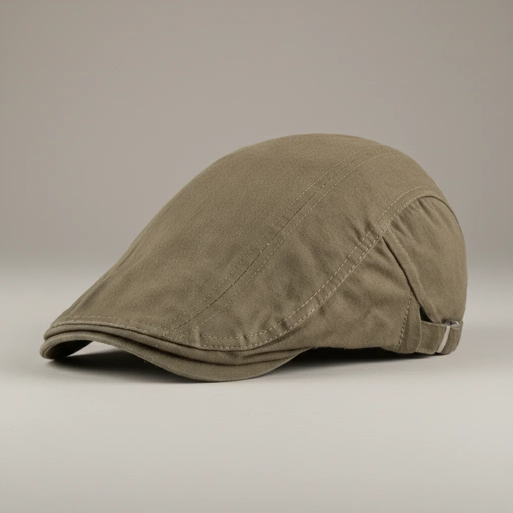 Casquette plate coton homme style estival ajustable - Vue 6 - casquette plate
