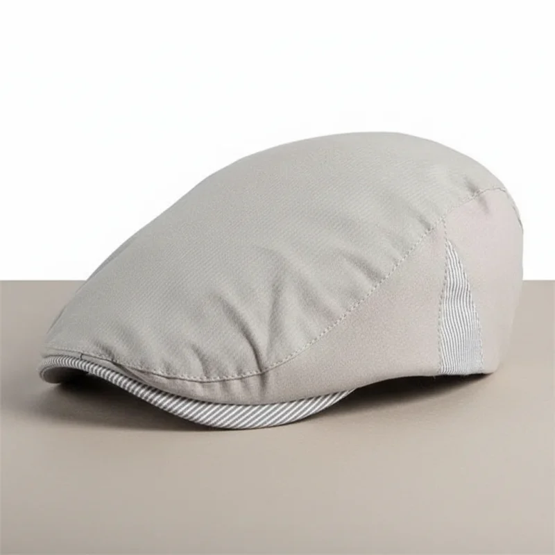 Casquette plate coton homme style été ajustable - Vue 4 - casquette plate