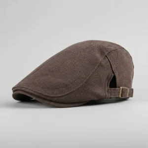 Casquette plate coton homme style golf ajustable - Vue 1 - casquette plate