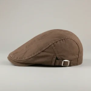 Casquette plate coton homme style golf ajustable - Vue 2 - casquette plate