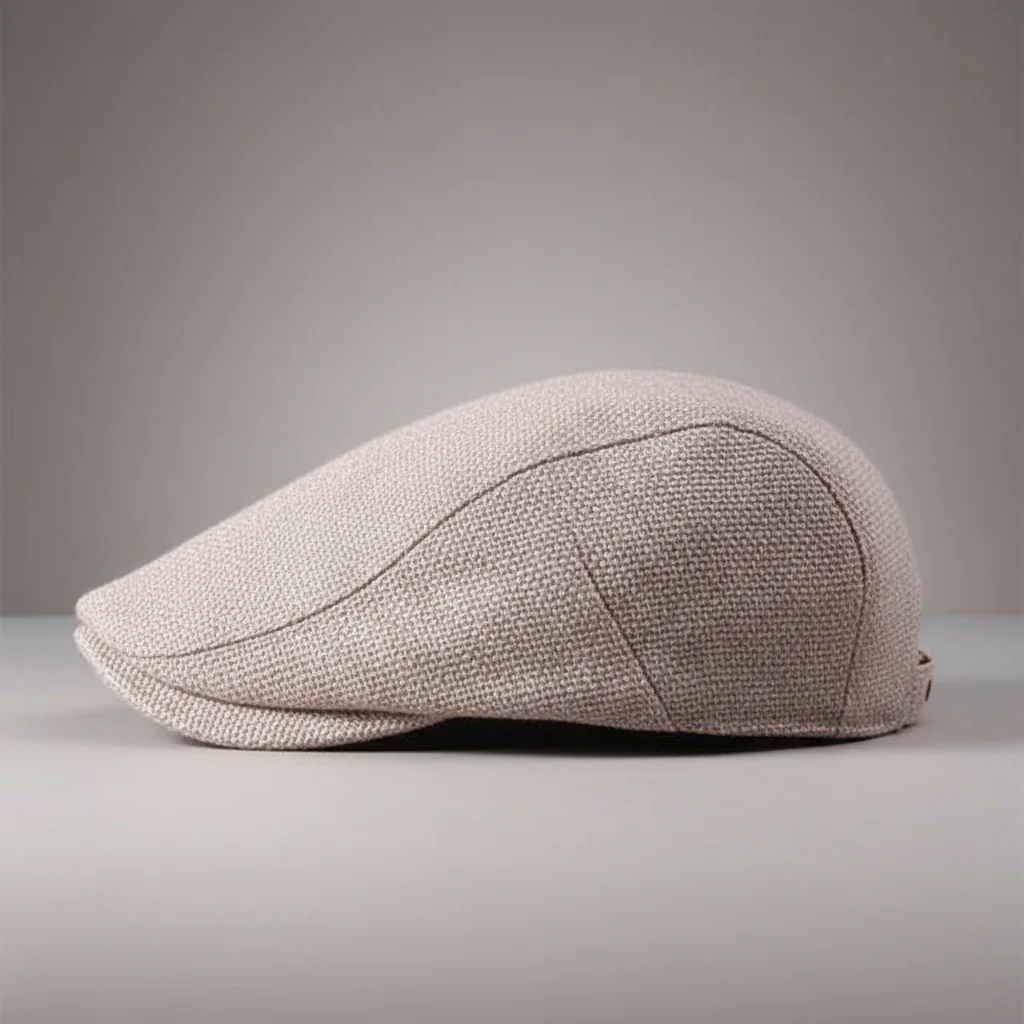 casquette plate coton homme style golf ajustable - Vue 2 - casquette plate