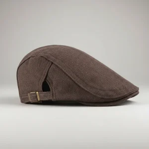 Casquette plate coton homme style golf ajustable - Vue 2 - casquette plate
