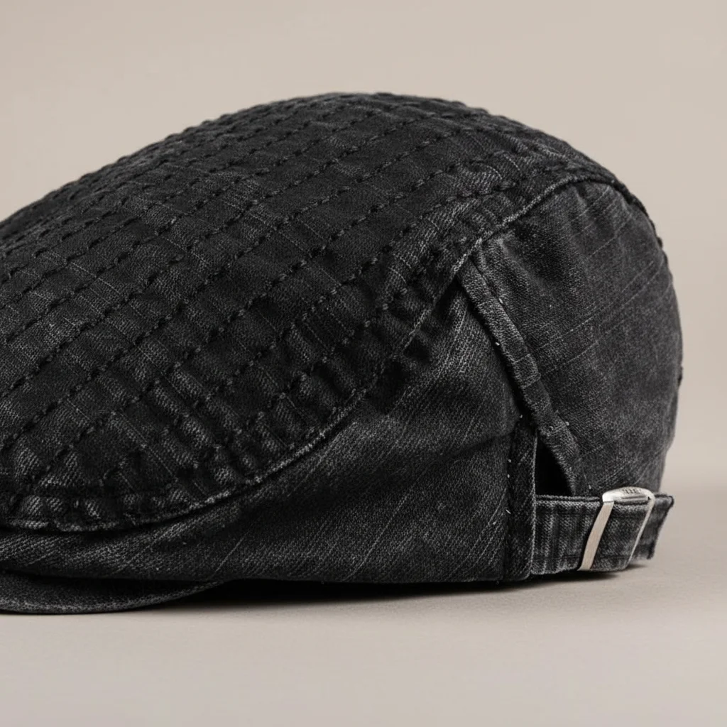 Casquette plate coton homme style intemporel - Vue 4 - casquette plate