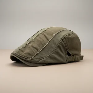 Casquette plate coton homme style randonnée - Vue 2 - casquette plate