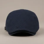 casquette plate coton homme style sobre - Vue 1 - casquette plate