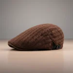 casquette plate coton homme style tricot - Vue 2 - casquette plate