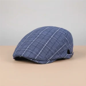 Casquette plate coton homme style vintage - Vue 1 - casquette plate