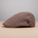 Casquette plate coton homme style vintage - Vue 2 - casquette plate