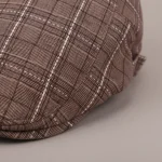 Casquette plate coton homme style vintage - Vue 4 - casquette plate
