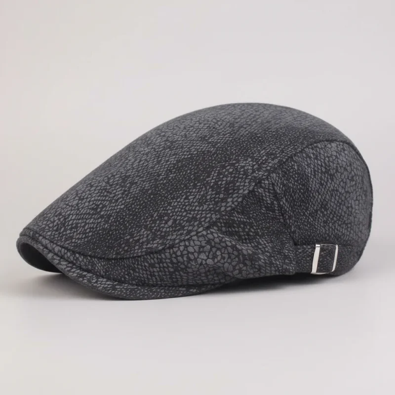 casquette plate coton imprimé ajustable - Vue 2 - casquette plate