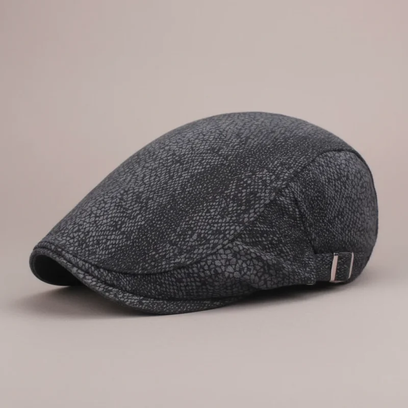 casquette plate coton imprimé ajustable - Vue 5 - casquette plate