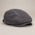 casquette plate coton imprimé ajustable unisexe - Vue 4 - casquette plate