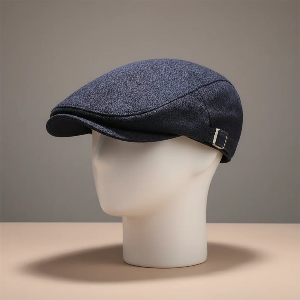 Casquette plate coton imprimé léopard ajustable - Vue 5 - casquette plate